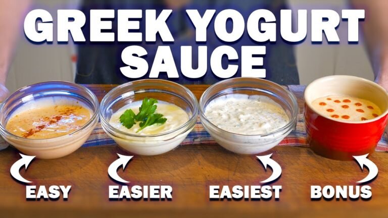 come preparare una salsa gustosa con lo yogurt greco